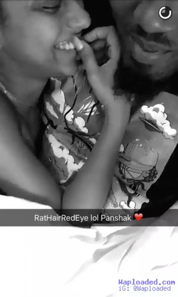 Ice Prince And Girlfriend Maima Loved Up In New Snapchat Photos
